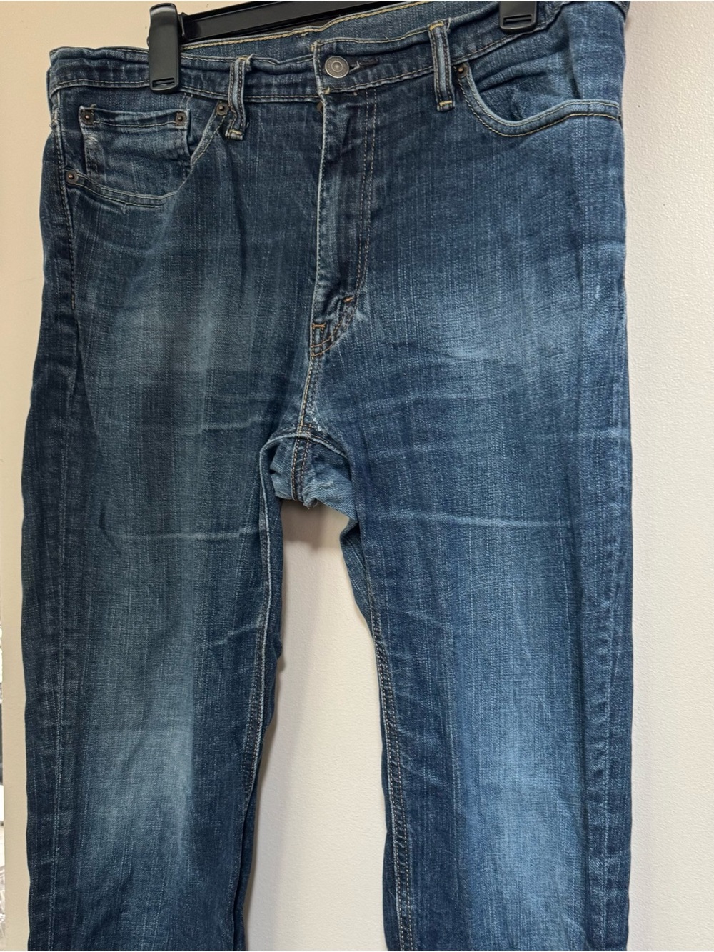 Levi's Men's Straight Fit Indigo Blue Jeans
